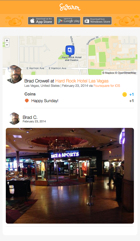 As The Crows Fly Podcast Swarm Checkin Brad Crowell Hard Rock Hotel Las Vegas